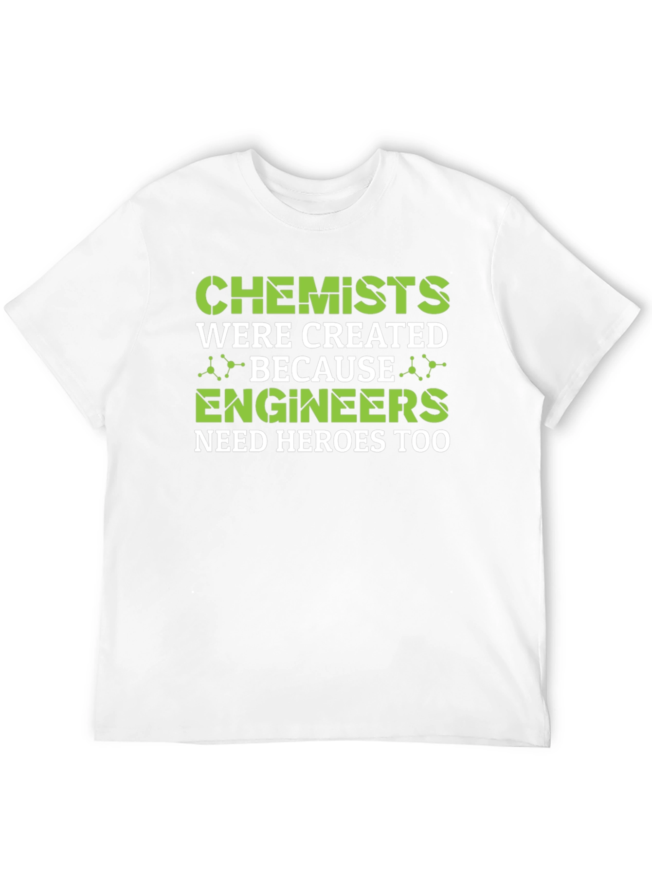 Chemist Engineer Hero Tee - Science Humor Graphic