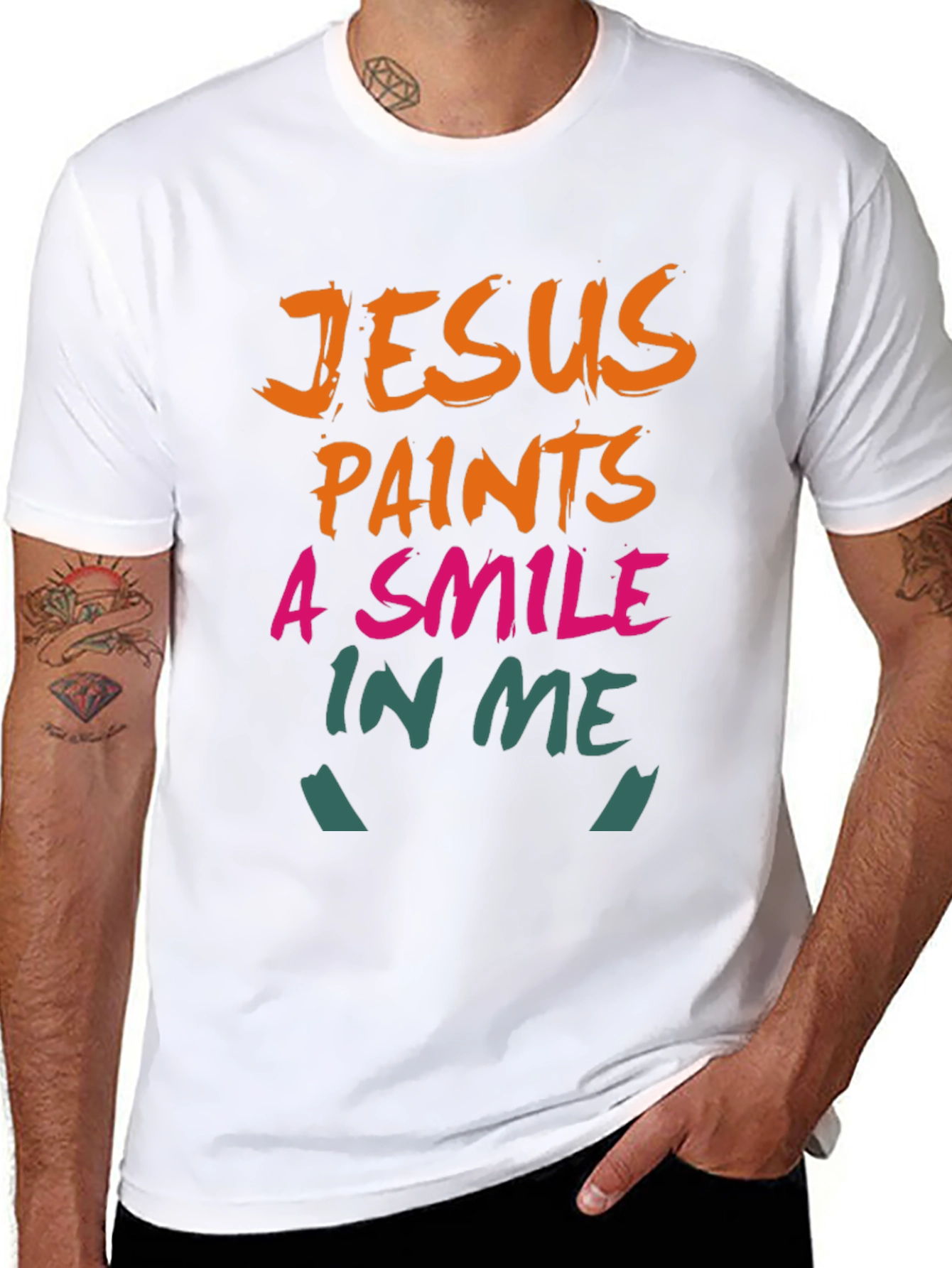 Jesus Paints A Smile In Me T-Shirt