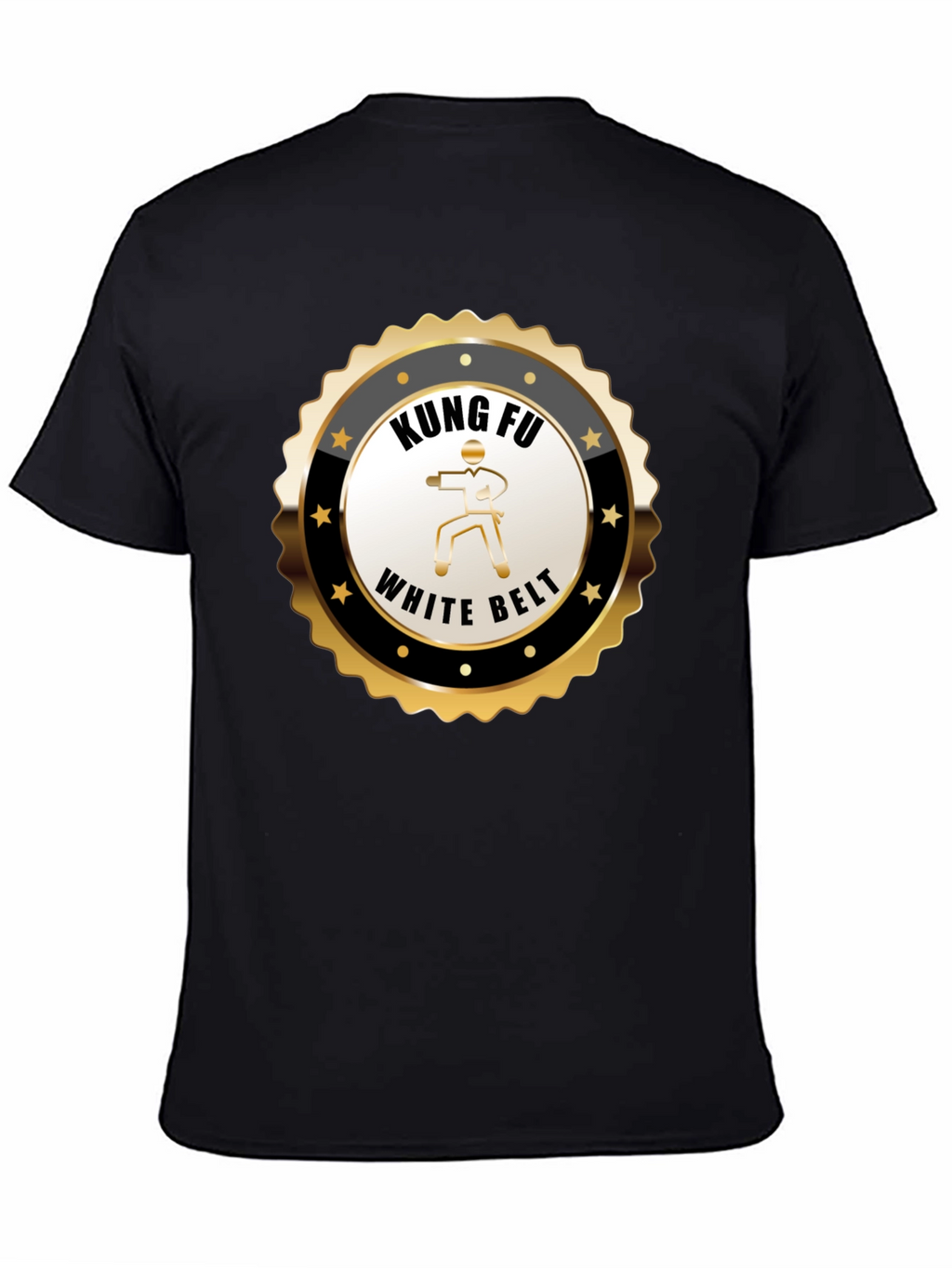 Kung Fu White Belt T-Shirt - Martial Arts Design
