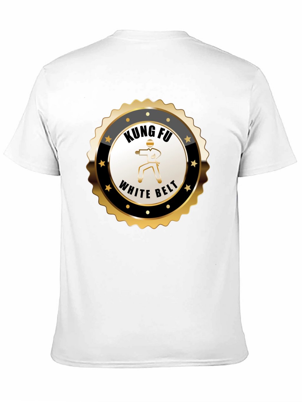 Kung Fu White Belt T-Shirt - Martial Arts Design