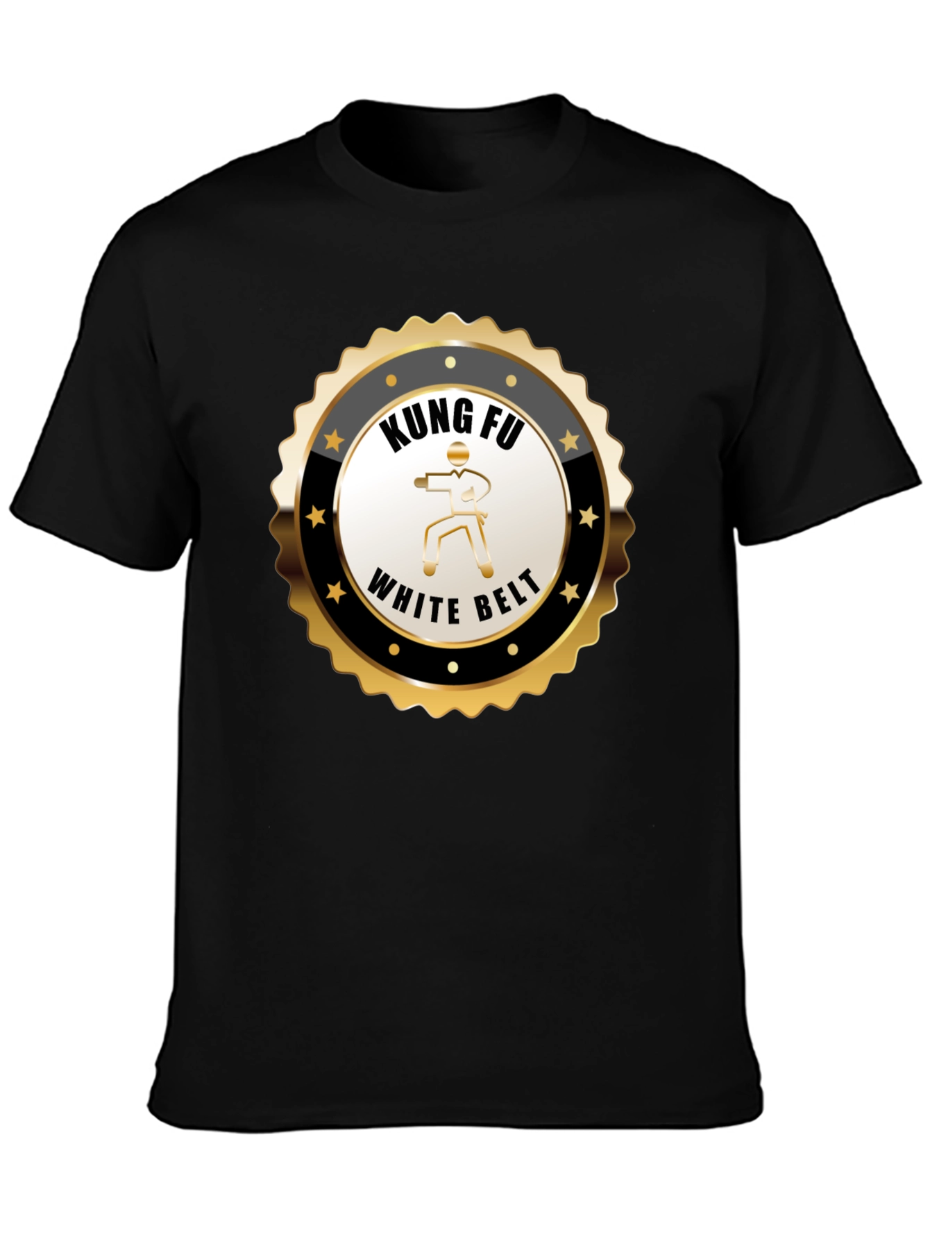 Kung Fu White Belt T-Shirt - Martial Arts Design