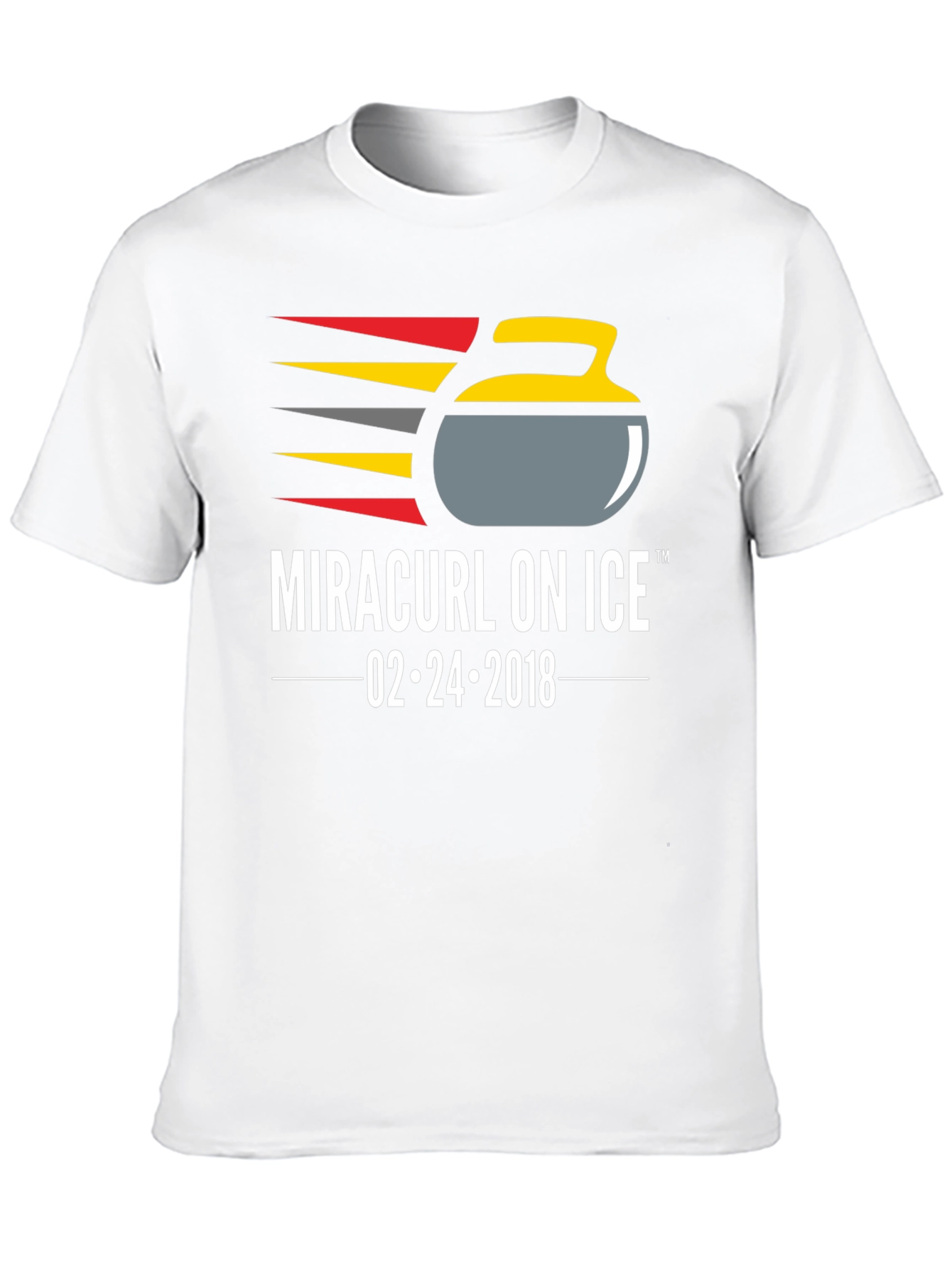 Miracurl On Ice T-Shirt - Curling Fan Apparel