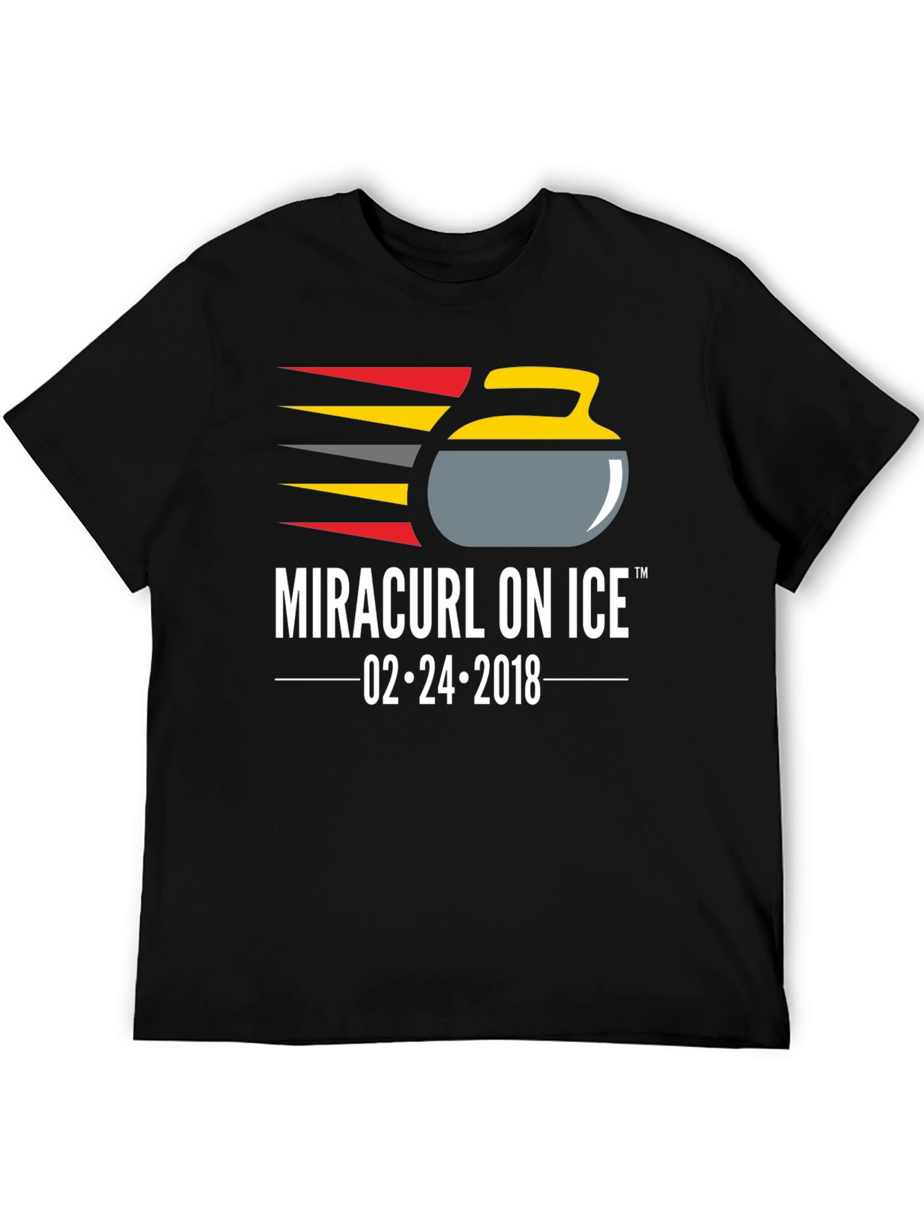 Miracurl On Ice T-Shirt - Curling Fan Apparel