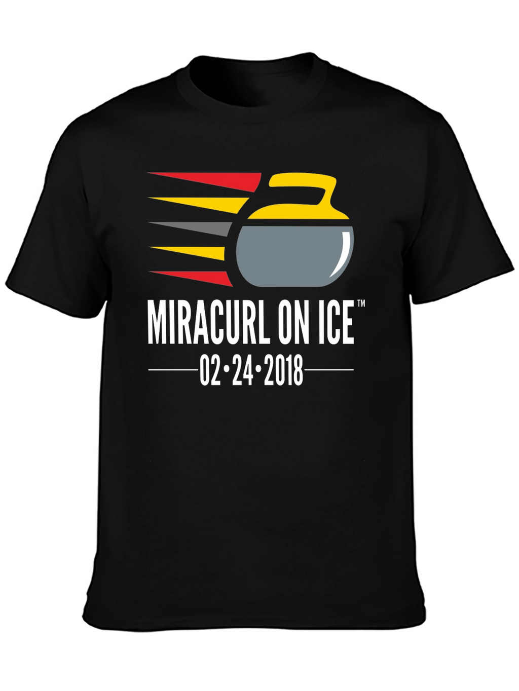 Miracurl On Ice T-Shirt - Curling Fan Apparel