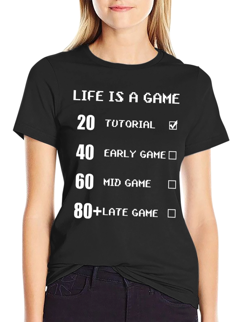 Life is a Game T-Shirt - Gamer Birthday Gift