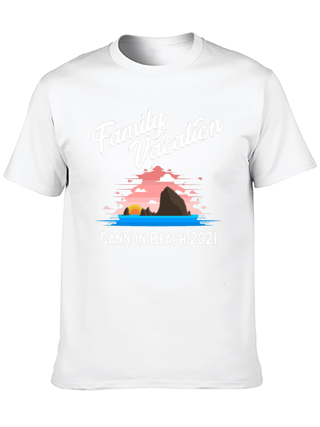 Family Vacation Cannon Beach 2021 T-Shirt