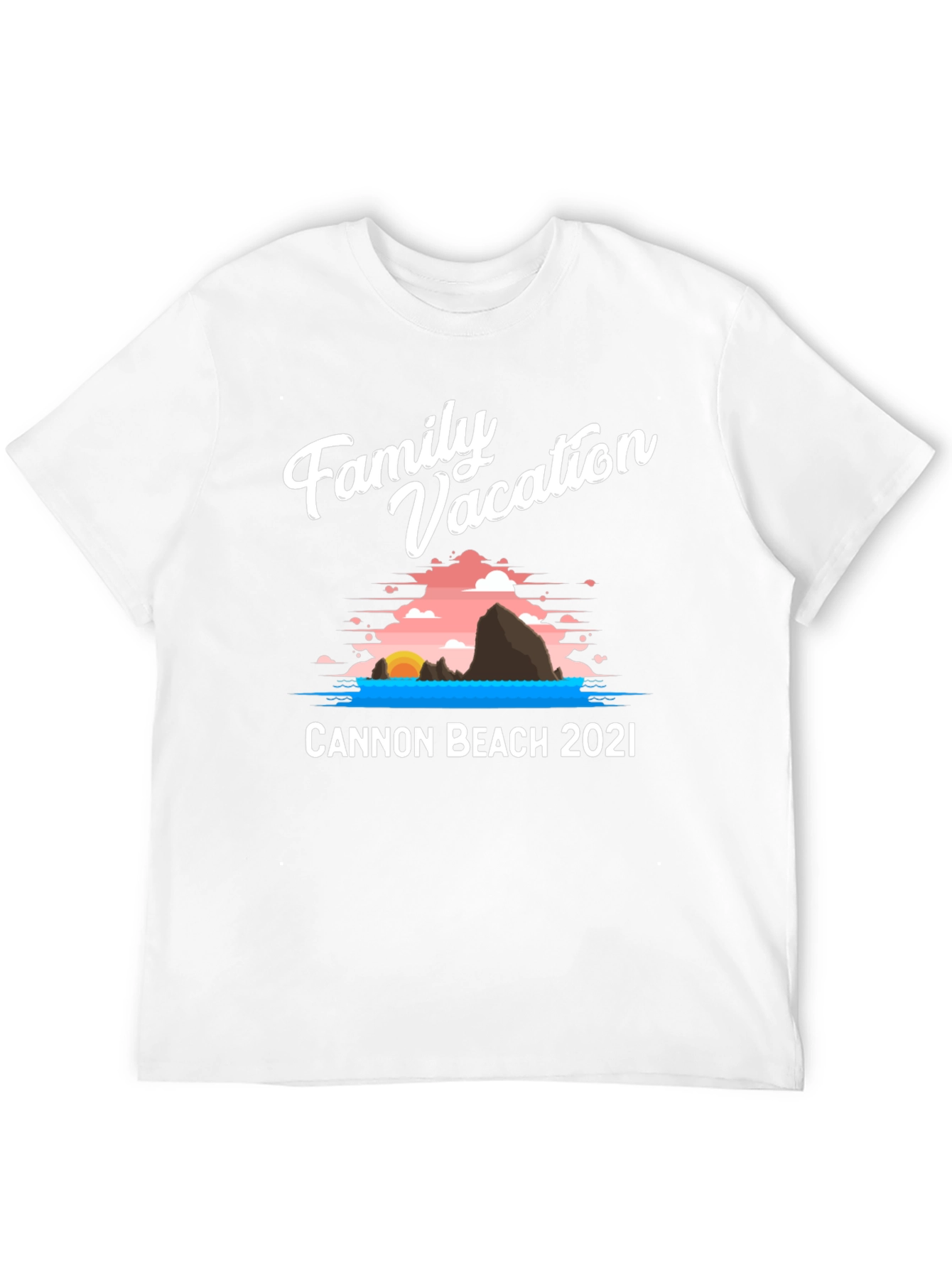 Family Vacation Cannon Beach 2021 T-Shirt