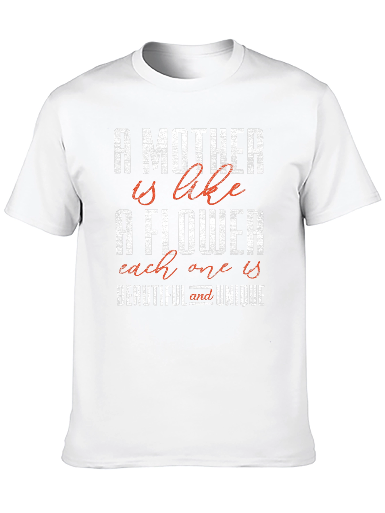 A Mother is Like a Flower Graphic Tee