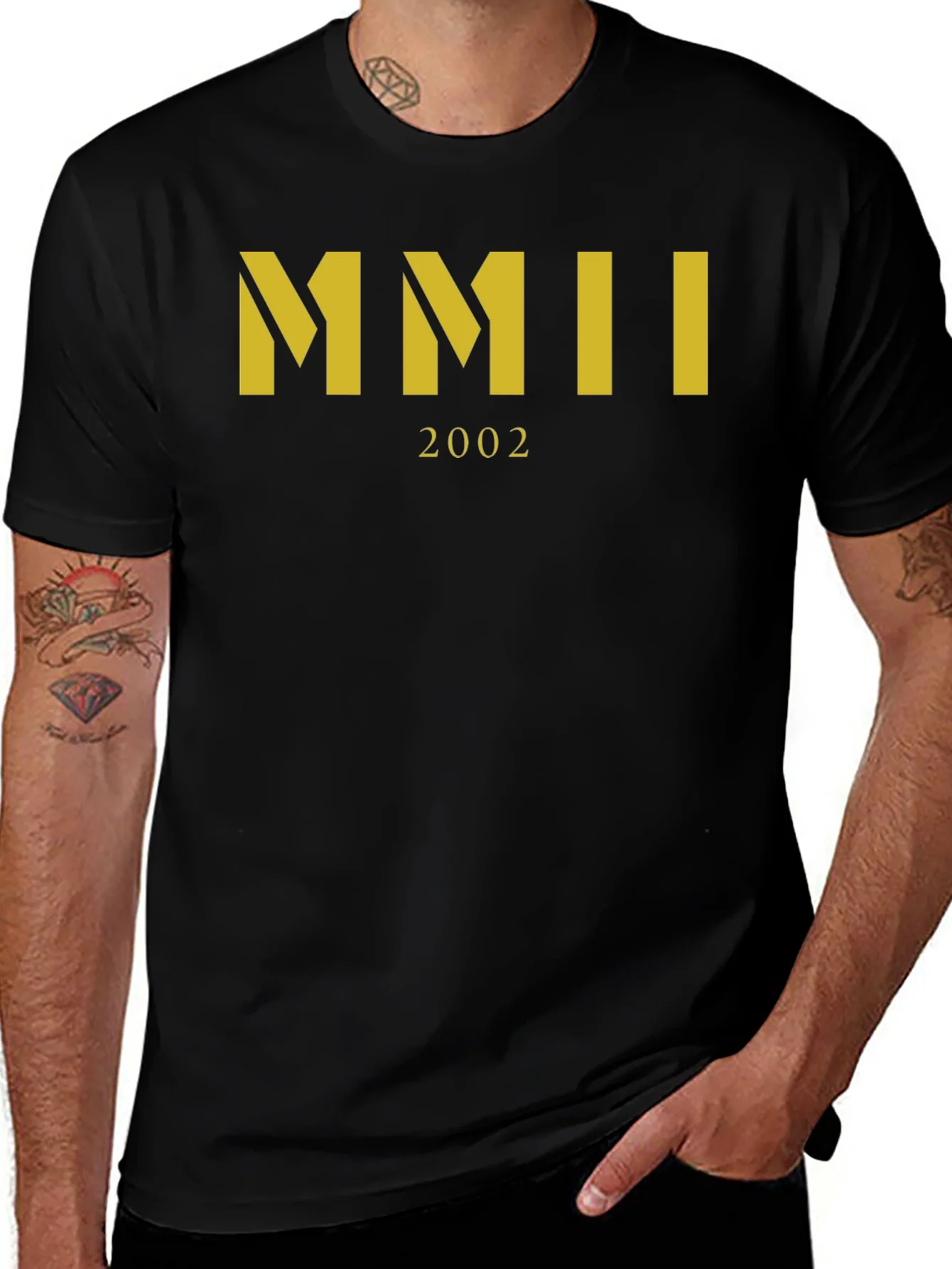 MMII 2002 T-Shirt Roman Numeral Year