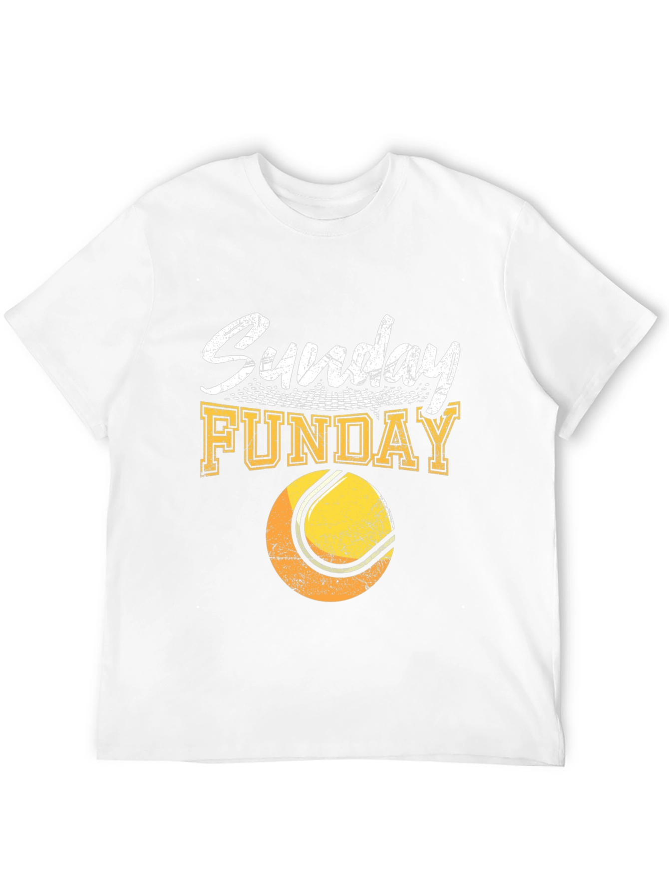 Sunday Funday Tennis Graphic T-Shirt
