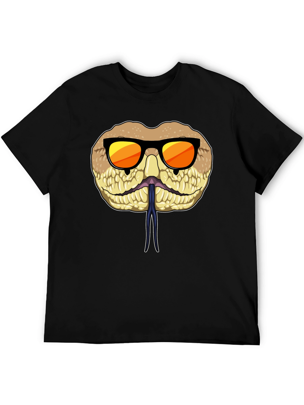 Cool Snake T-Shirt with Sunglasses