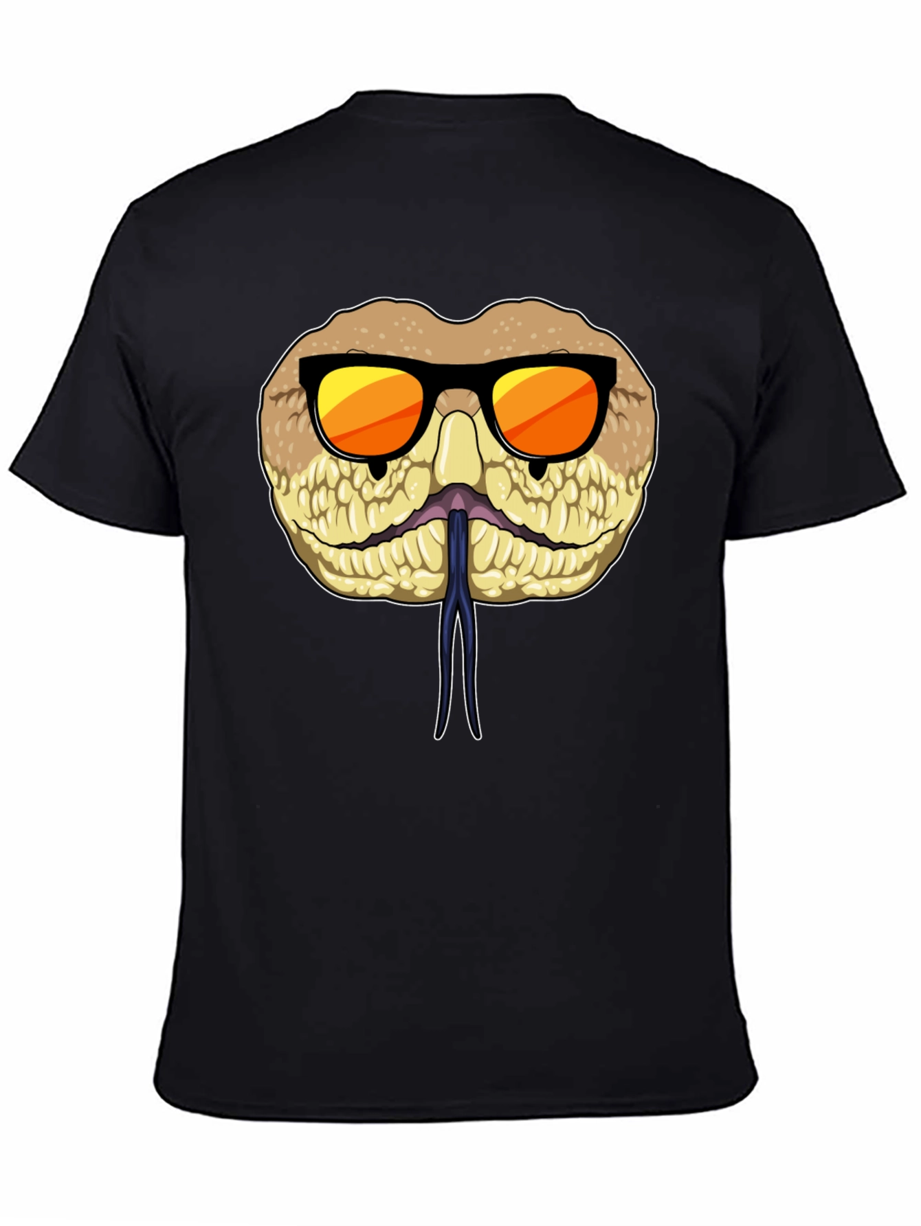 Cool Snake T-Shirt with Sunglasses