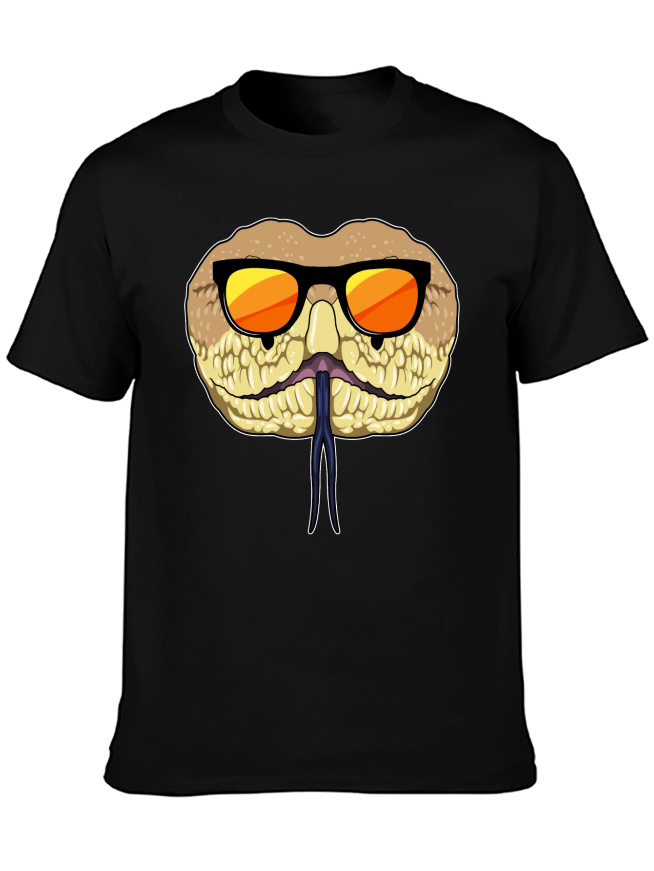 Cool Snake T-Shirt with Sunglasses