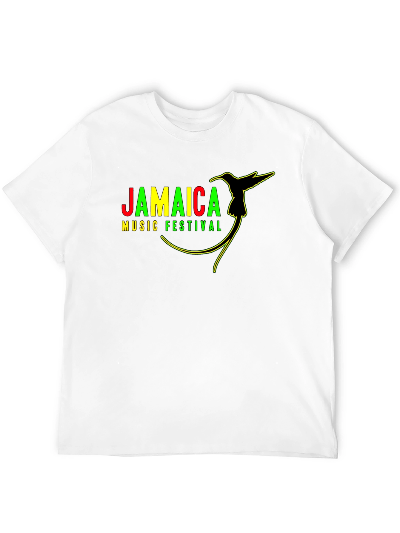 Jamaica Music Festival Black T-Shirt