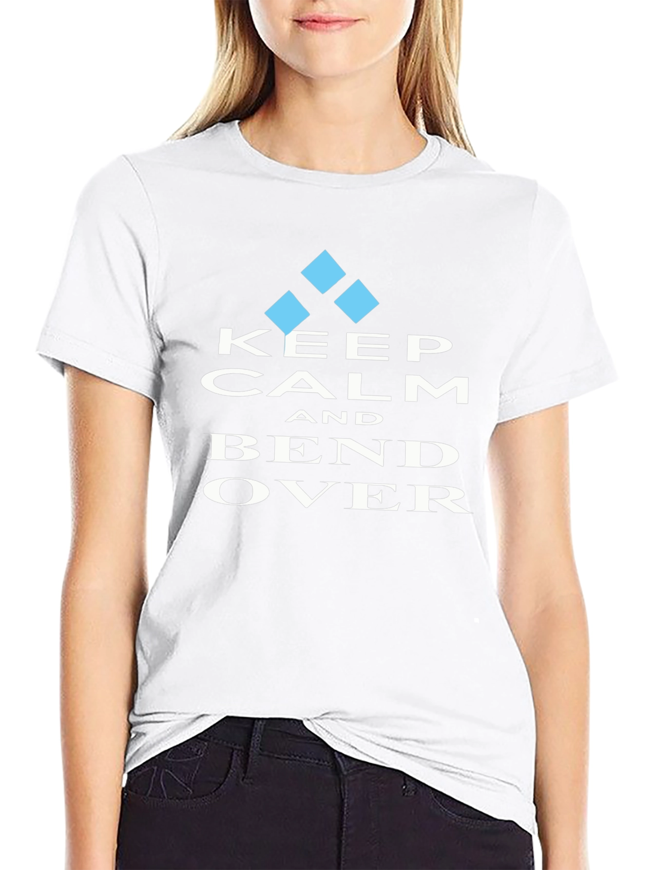 Keep Calm & Bend Over Graphic T-Shirt