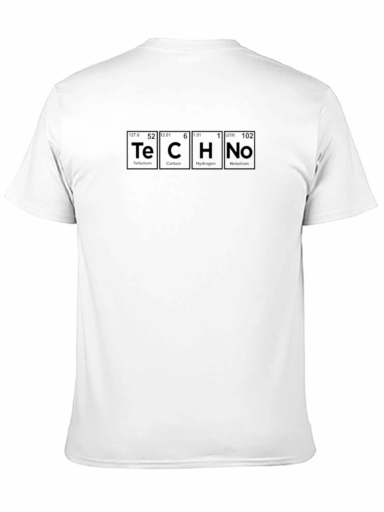 TECHNO Periodic Table Elements T-Shirt