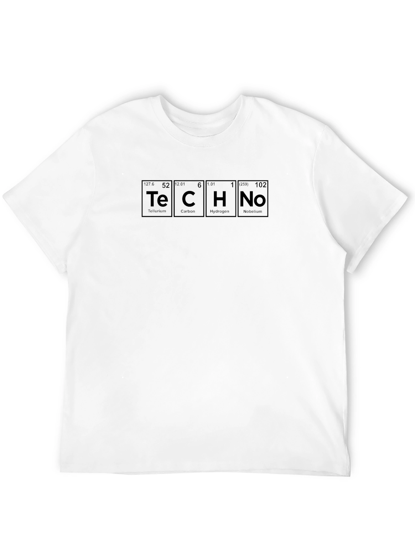 TECHNO Periodic Table Elements T-Shirt