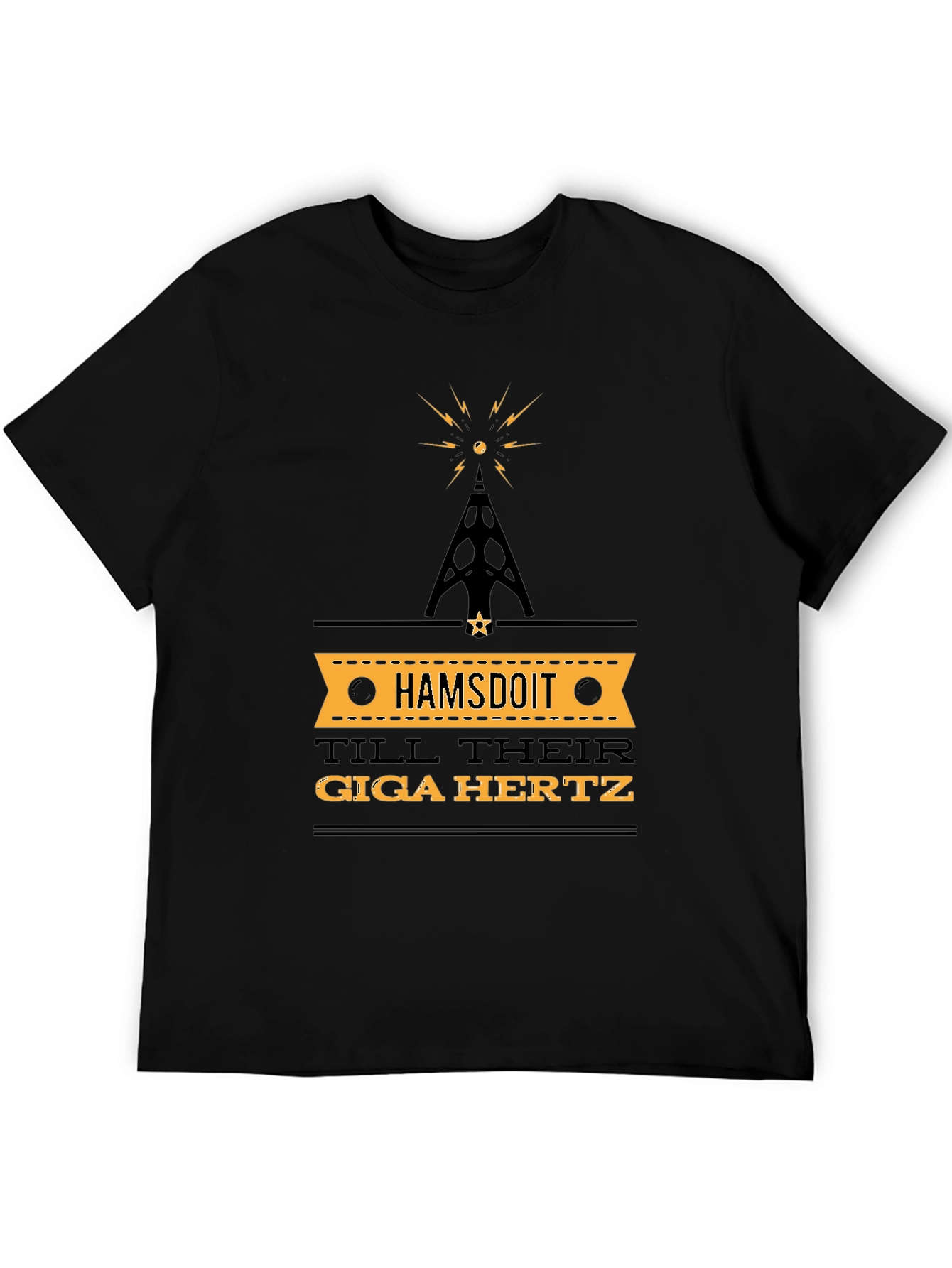 Ham Radio Operator T-Shirt - Gigahertz Design