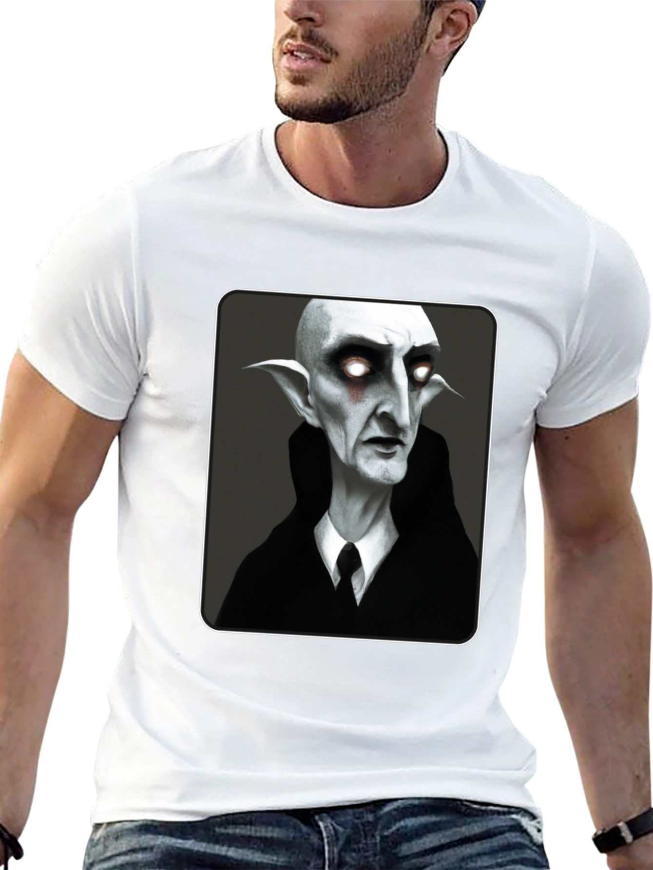 Vampire Portrait Graphic Tee