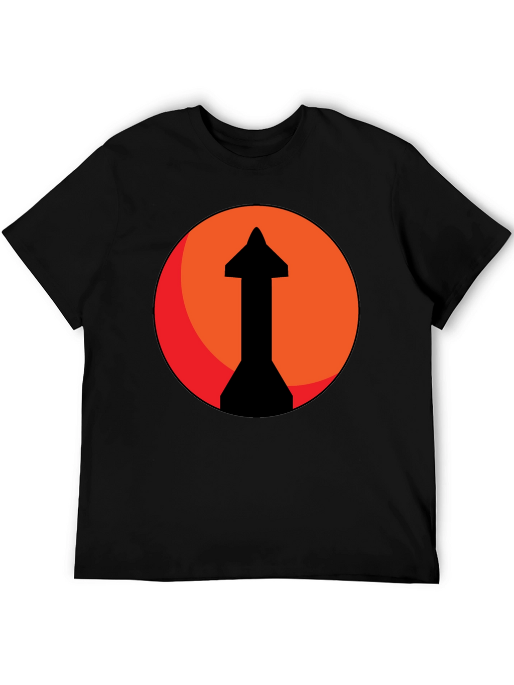 Upward Arrow Graphic Tee - Bold Design