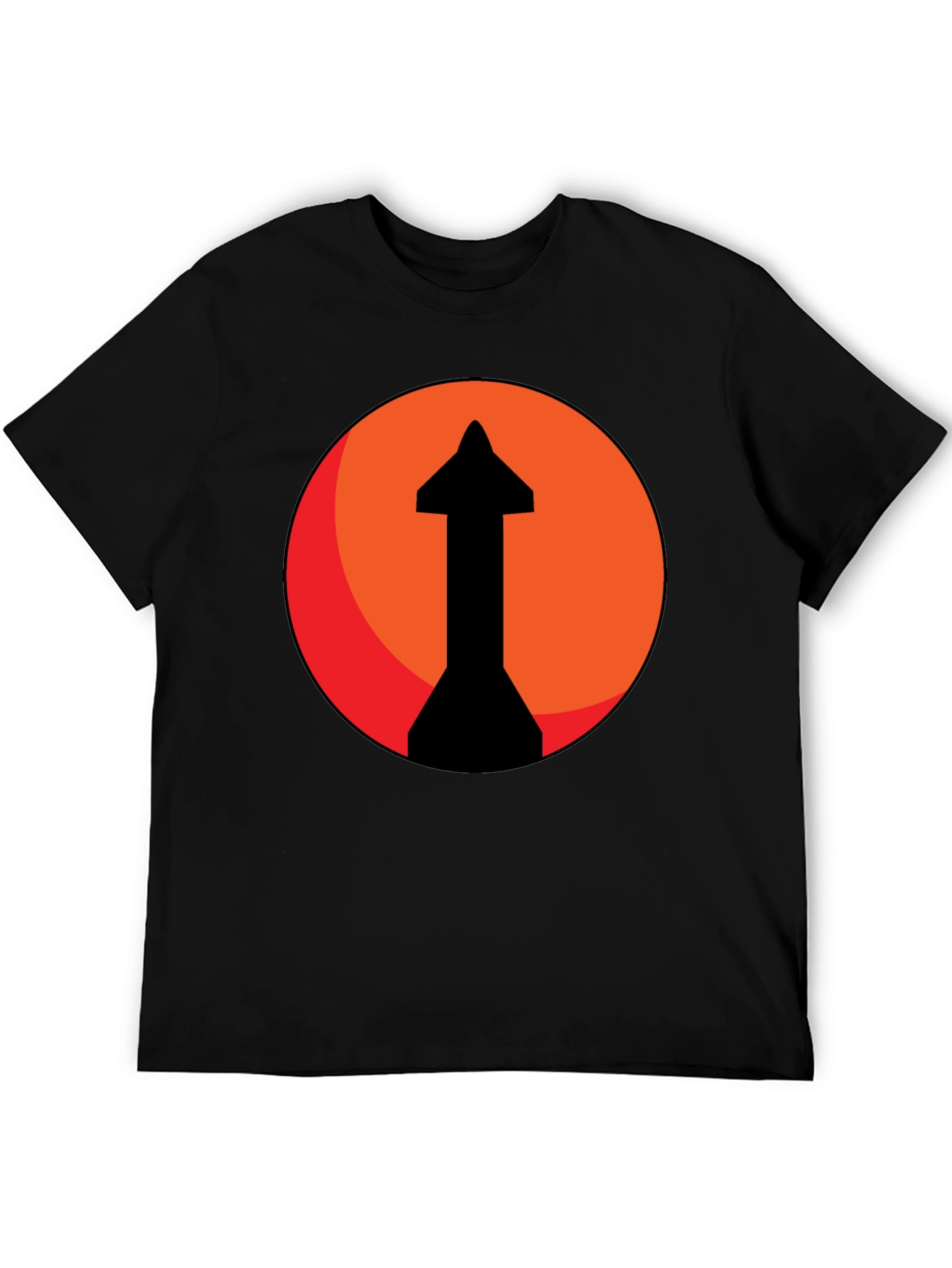 Upward Arrow Graphic Tee - Bold Design