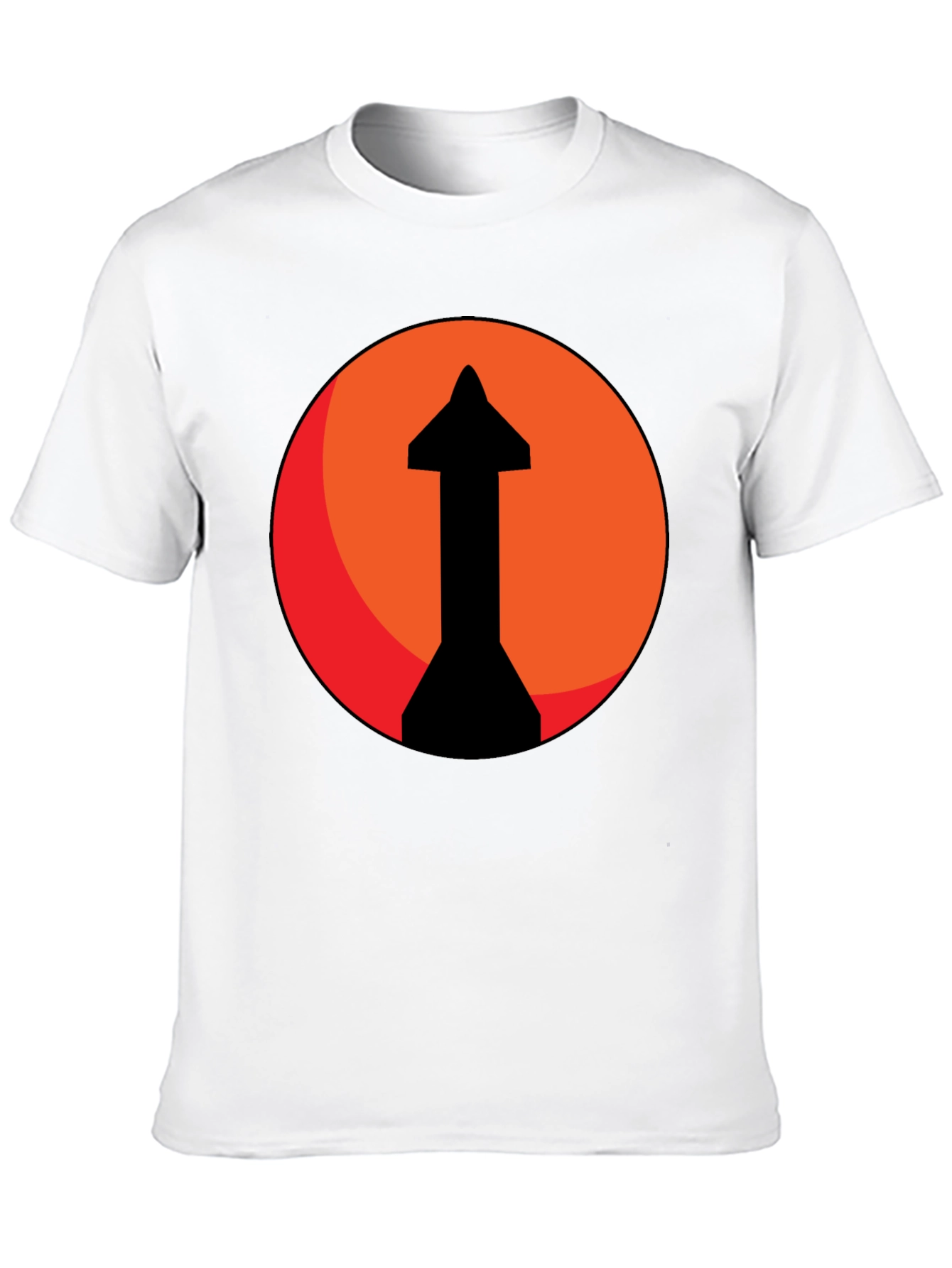Upward Arrow Graphic Tee - Bold Design