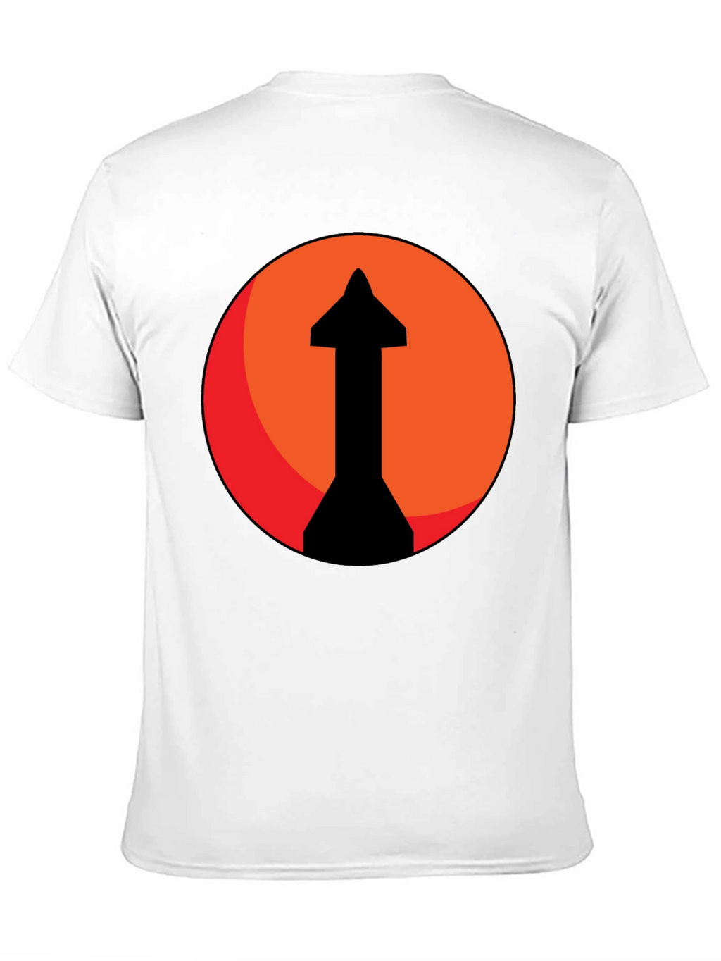 Upward Arrow Graphic Tee - Bold Design