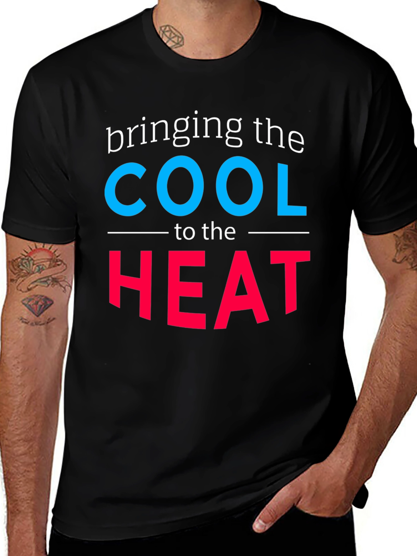 Bringing The Cool To The Heat Novelty T-Shirt