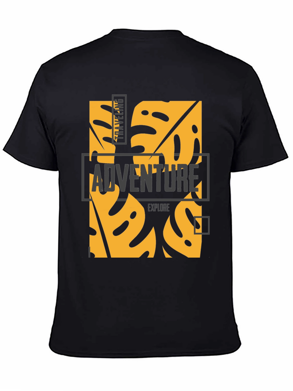 Adventure Explore Graphic Print T-Shirt
