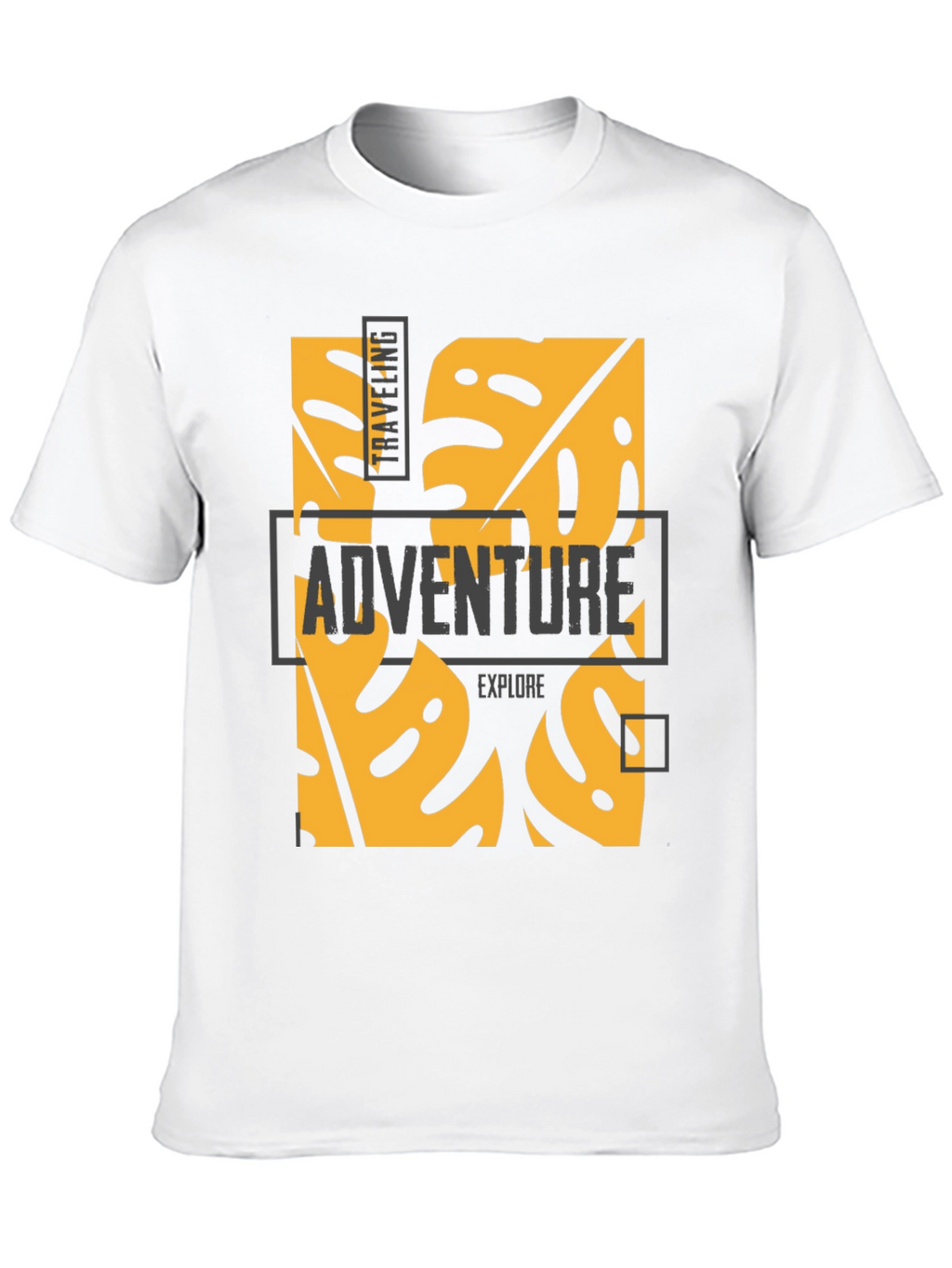 Adventure Explore Graphic Print T-Shirt