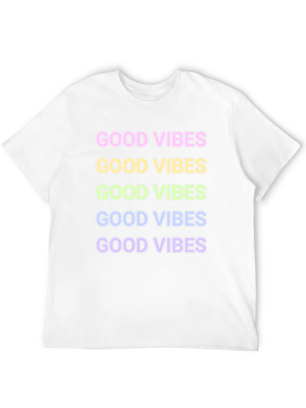 Good Vibes Graphic T-Shirt - Black