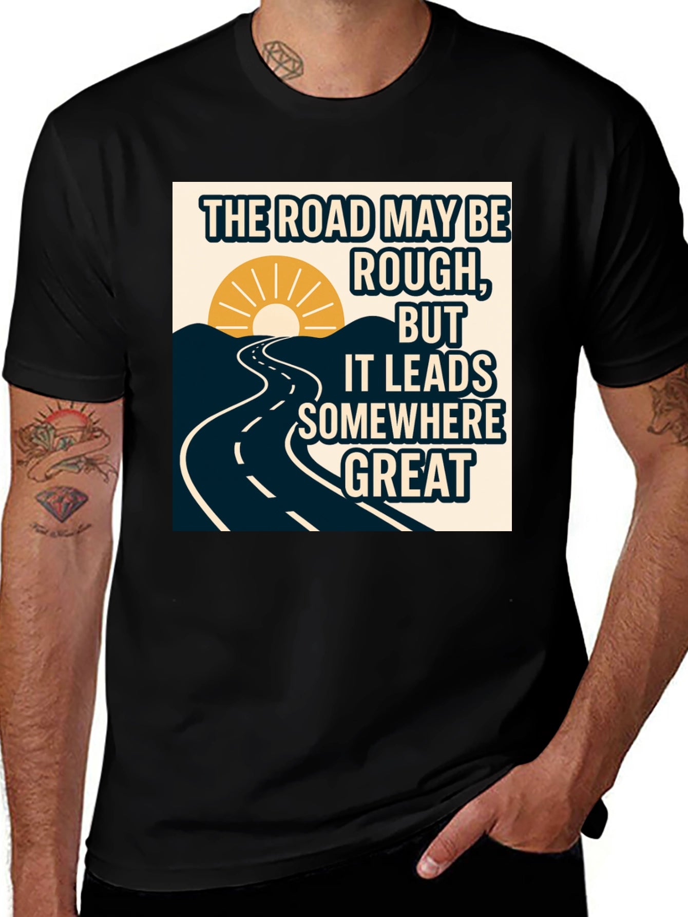 Motivational Road T-Shirt