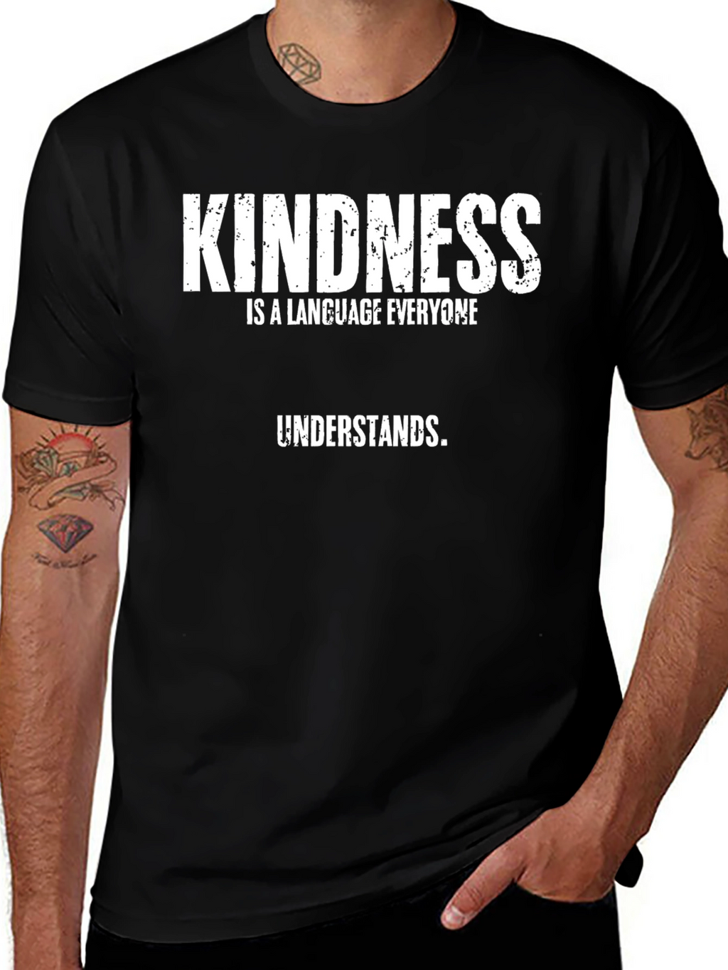 Kindness Language T-Shirt - Unisex Graphic Tee