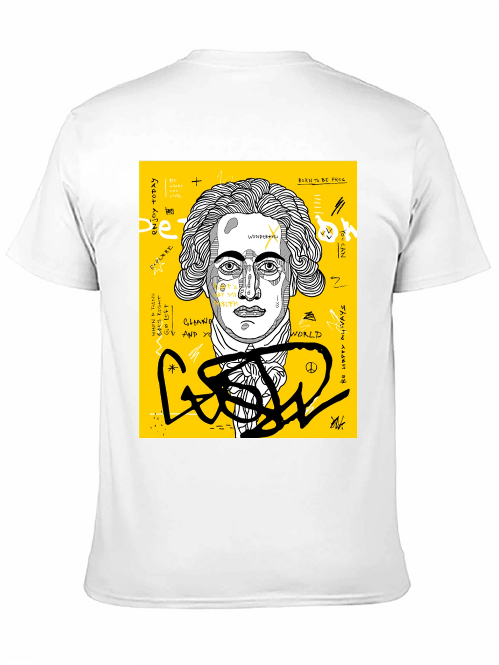Abstract Art T-Shirt - Unique Graphic Tee