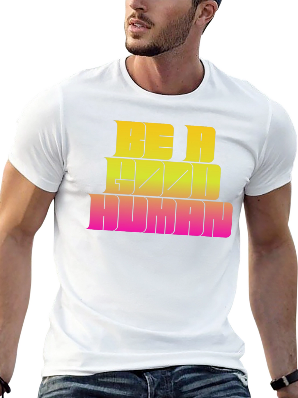 Be A Good Human Graphic Tee