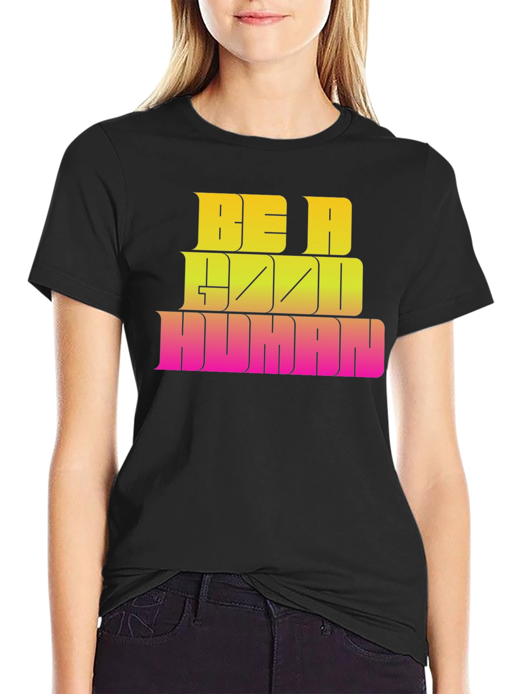 Be A Good Human Graphic Tee