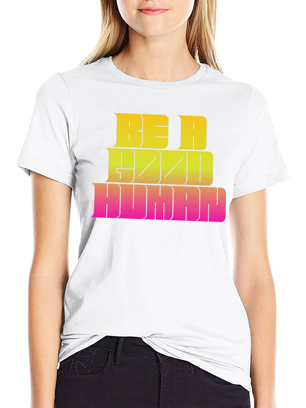 Be A Good Human Graphic Tee