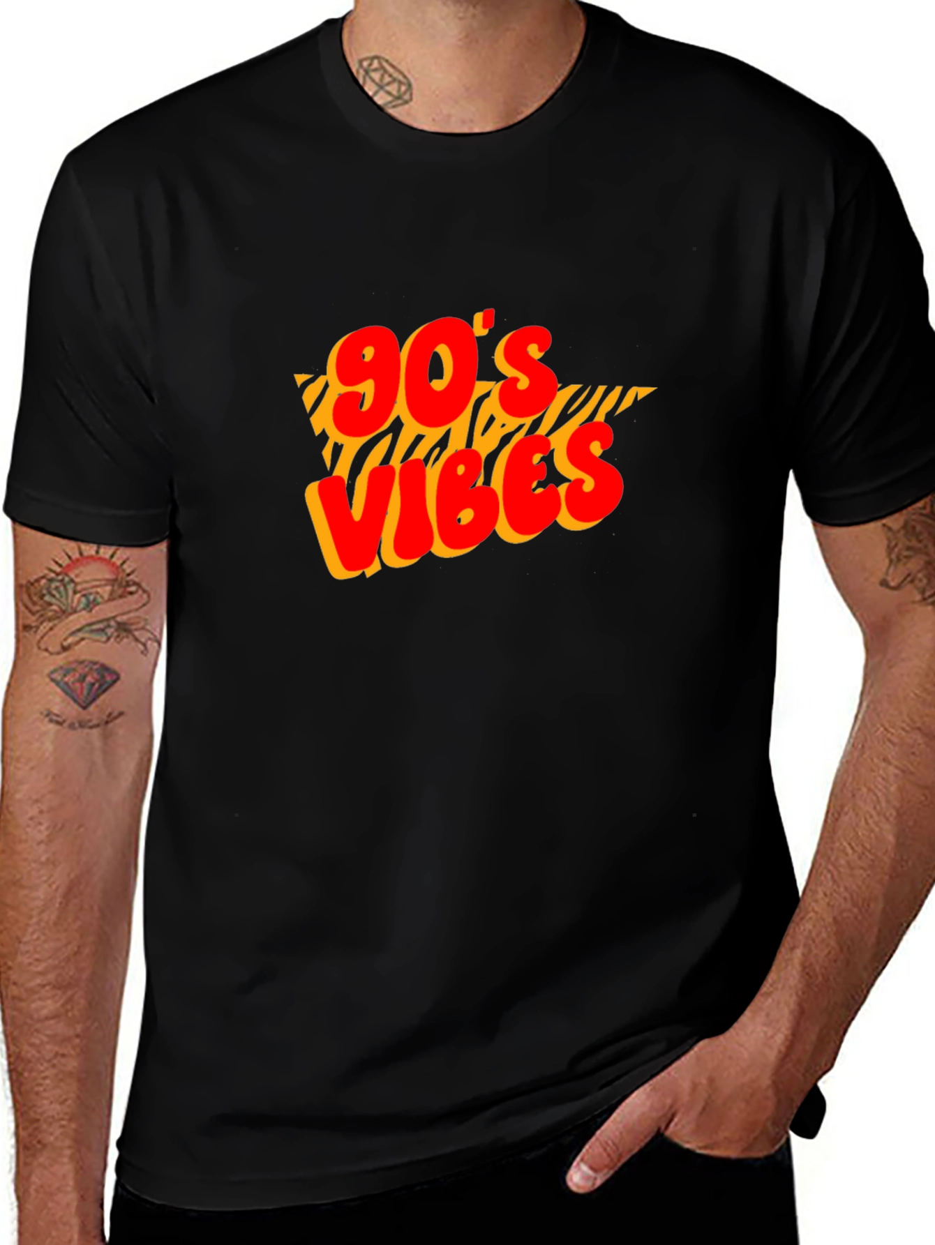 90s Vibes Graphic Tee - Retro Style