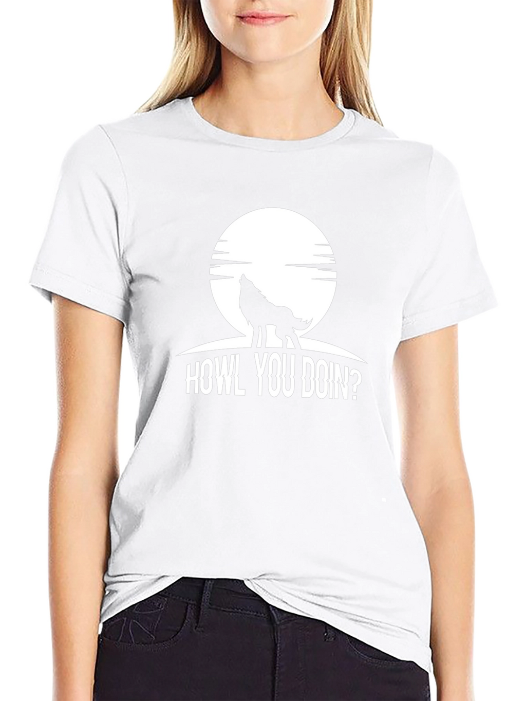 Howl You Doin? Wolf Graphic Tee
