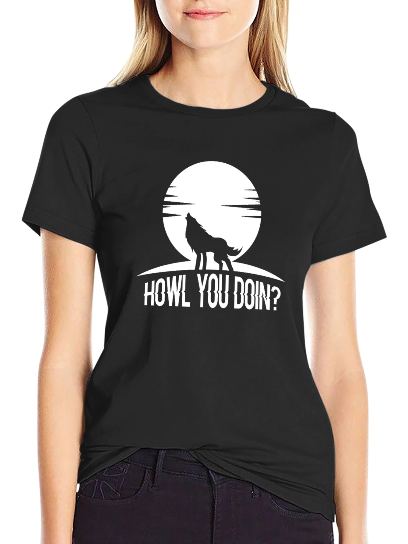 Howl You Doin? Wolf Graphic Tee