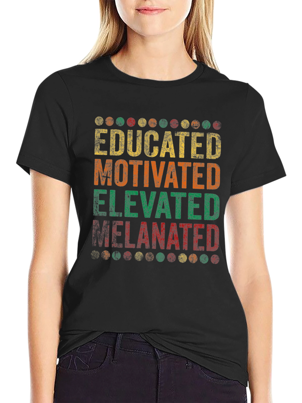 Educated Motivated Elevated Melanated T-Shirt