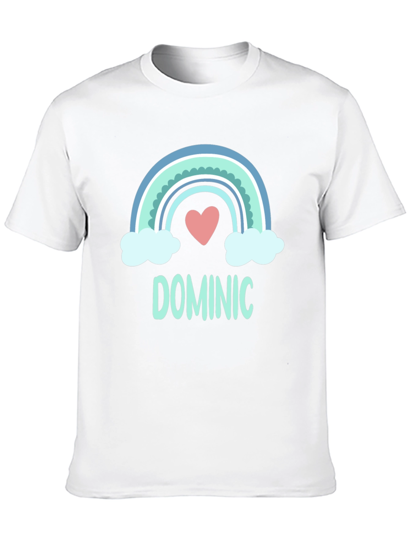 Dominic Rainbow Personalized T-Shirt