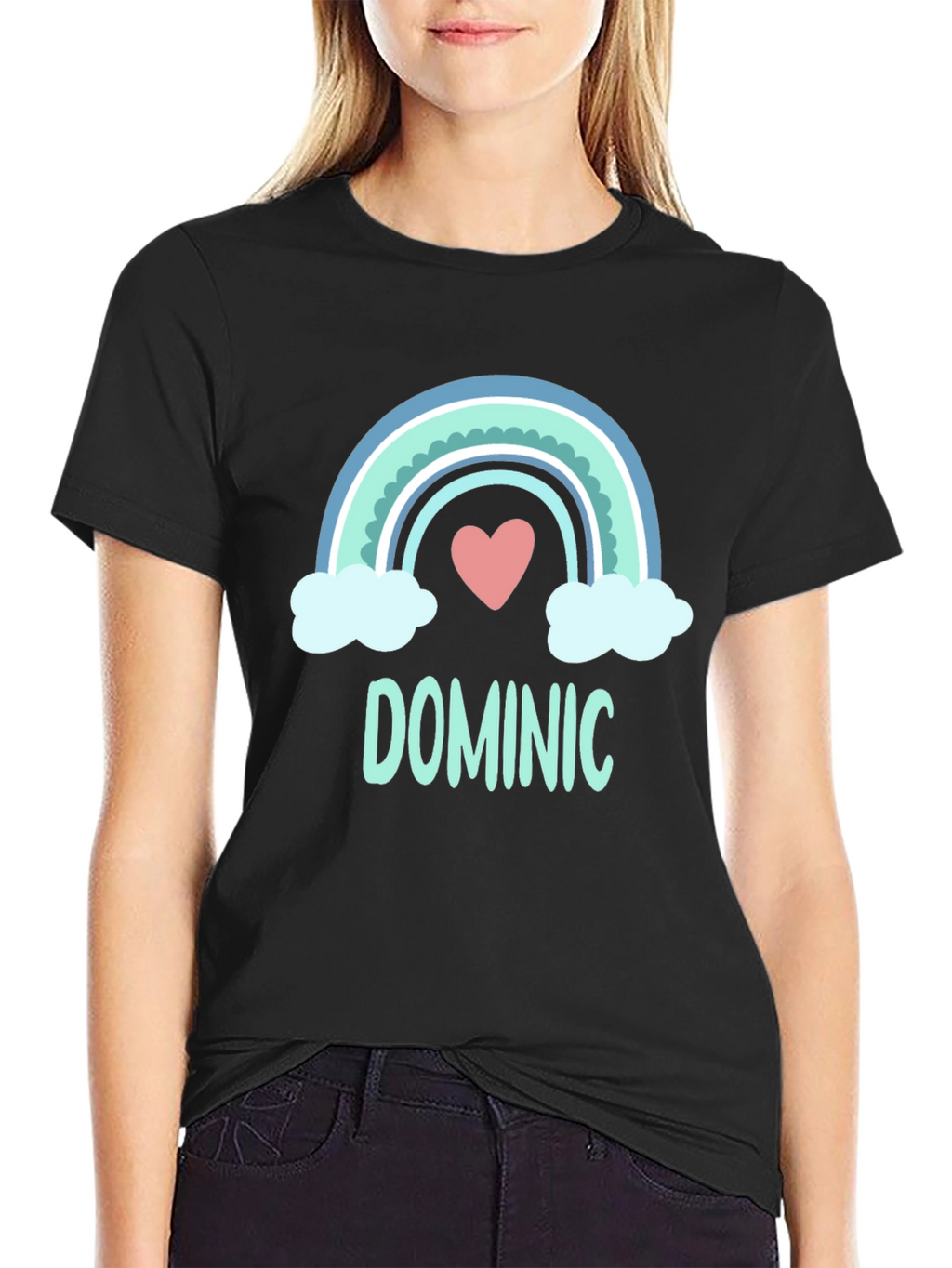 Dominic Rainbow Personalized T-Shirt