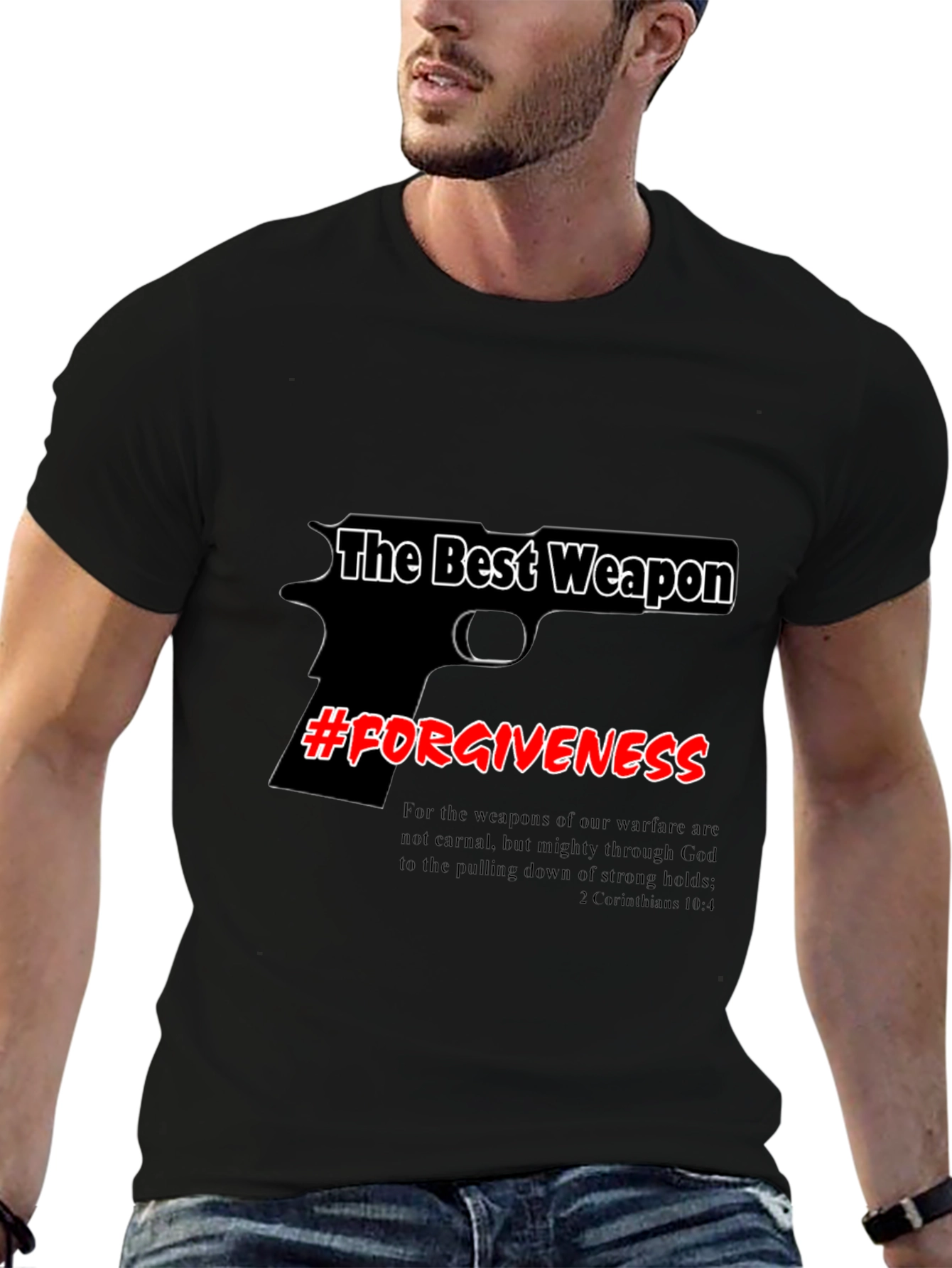 The Best Weapon Forgiveness Graphic Tee