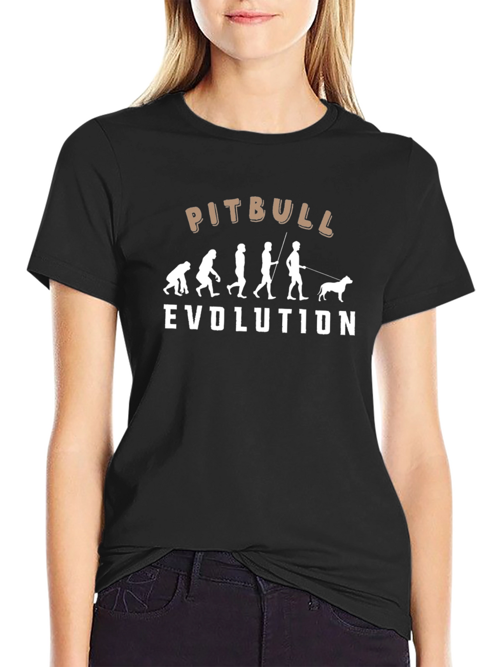 Pitbull Evolution Graphic T-Shirt - Black