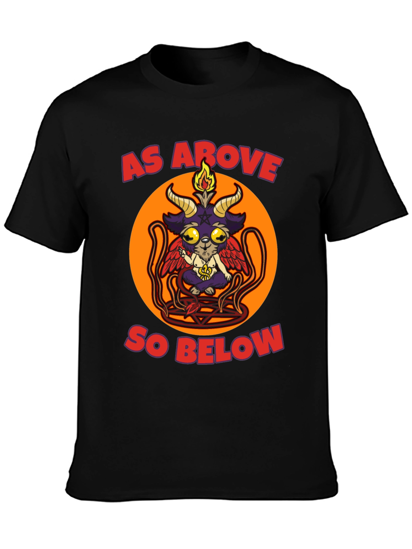 As Above So Below Baphomet T-Shirt