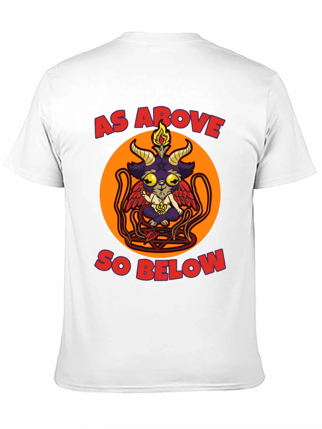 As Above So Below Baphomet T-Shirt