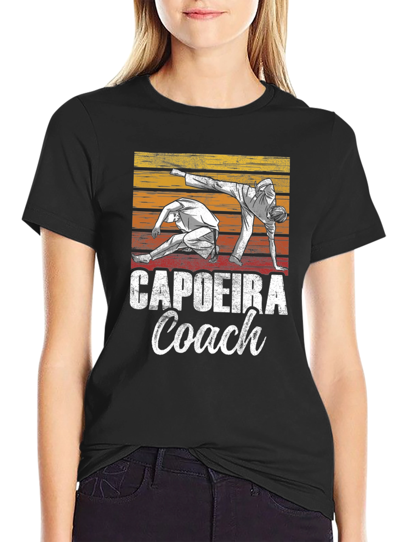 Capoeira Coach T-Shirt - Martial Arts Training Tee
