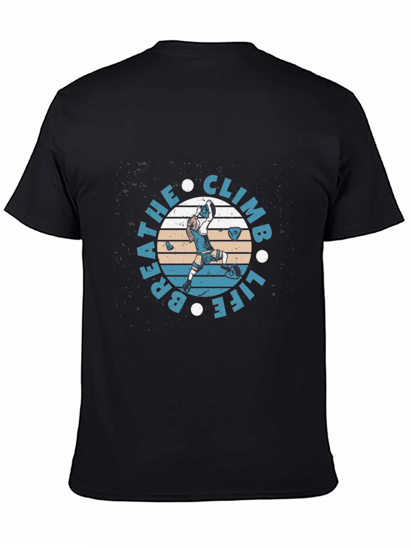 Breathe Climb Life Graphic T-Shirt