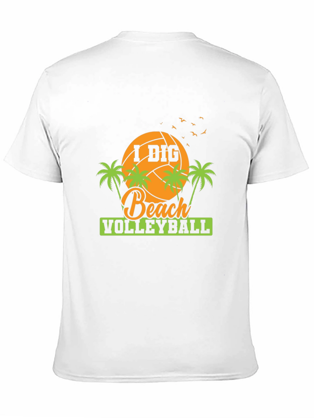 I Dig Beach Volleyball Graphic Tee